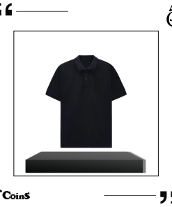 Áo Polo Đen Trơn Unisex