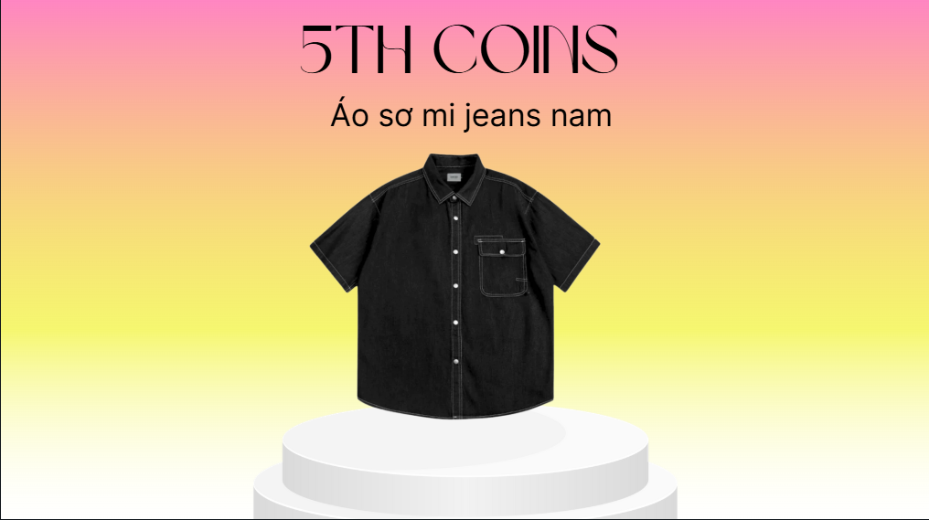 áo sơ mi jeans nam