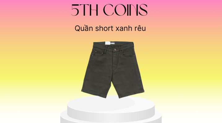 quần short xanh rêu
